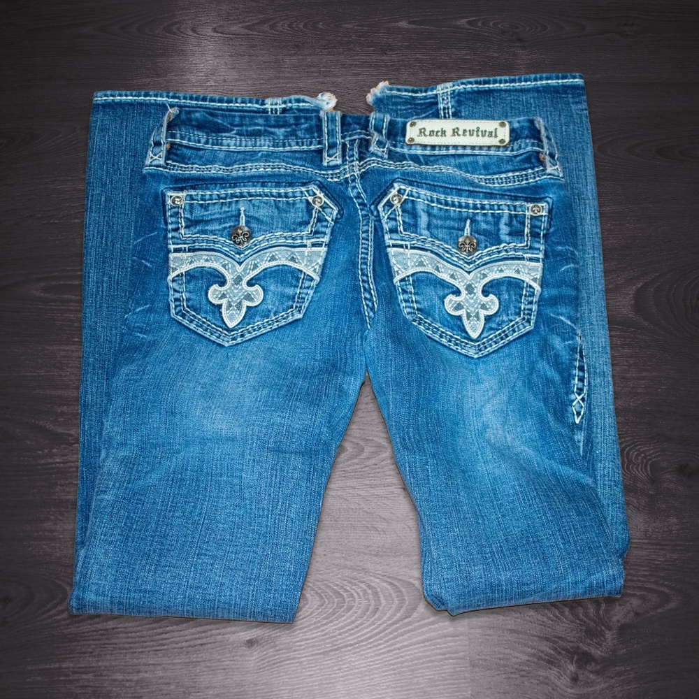 Rock Revival ~ Tess Bootcut ~ Size 29 ~ Style# RP9114B4